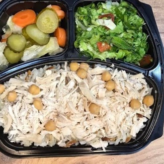 Nohutlu Tavuklu Pilav + Ayran görseli