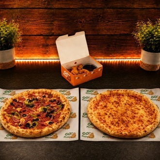 2 Küçük Boy Pizza + Çıtır Tavuk Finger görseli