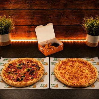 2 Adet Orta Boy Pizza + Çıtır Tavuk Finger görseli