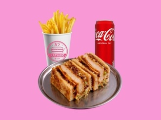 Korean Bbq Crispy Chicken Katsu Sando Menü görseli