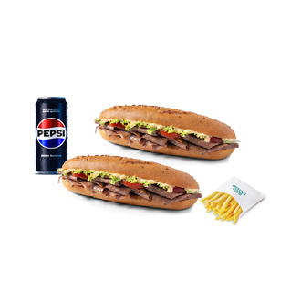 Patatesli Ekmek Arası Et Döner Menü görseli