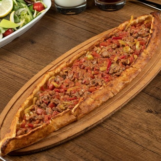 Kuşbaşılı Sade Pide görseli