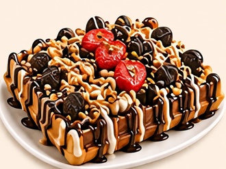 Oreolu Waffle görseli