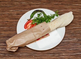 Tavuk Şiş Dürüm & Ayran görseli