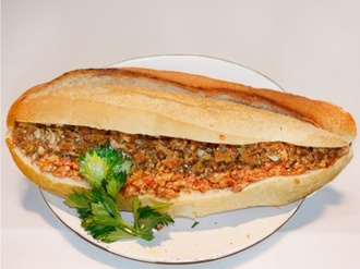 Tavuk Kokoreç Tam Ekmek görseli