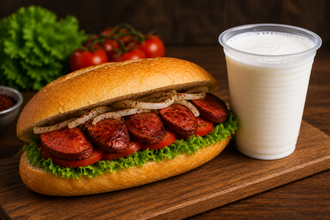 Yarım Ekmek Sucuk Izgara görseli