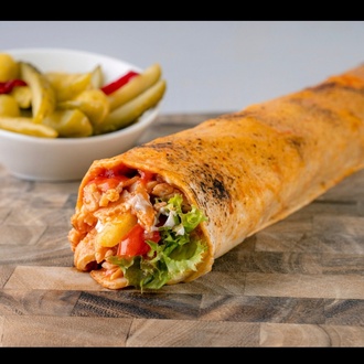 Cajun Baharatlı Zurna Dürüm (70 Cm)[120gr] görseli