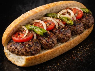 Yarım Ekmek Köfte (5 Adet) (Esnaf Usulü Izgara) görseli