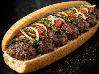 Tam Ekmek Köfte (10 Adet) (Doyurucu Esnaf Usulü) görseli