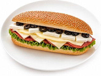 Karışık Peynirli & Salamlı Sandviç görseli