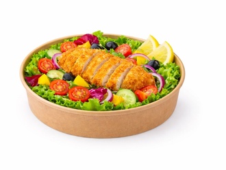 Şinitzel Salata görseli