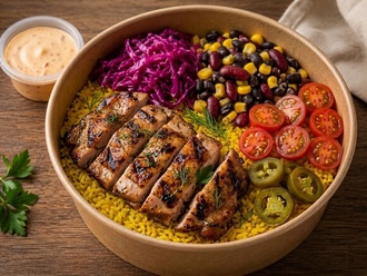 Tex-mex Chicken Bowl görseli