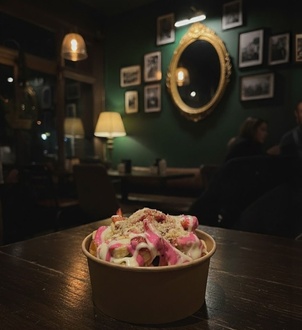 Pembe Şölen Bowl (Küçük Boy) görseli