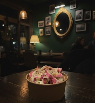 Pembe Şölen Bowl (Büyük Boy) görseli