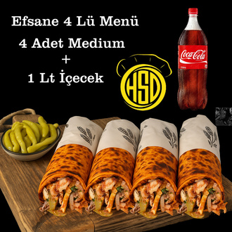 Efsane 4 Lü Menü (Medium) görseli