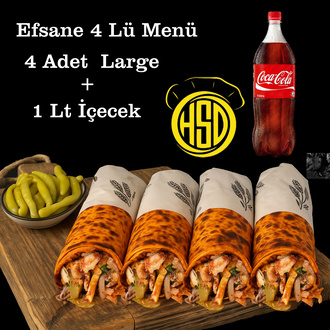 Efsane 4 Lü Menü (Large) görseli