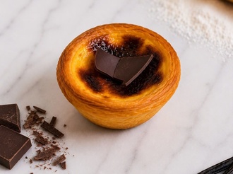Sütlü Belçika Çikolatalı Pastel De Nata görseli
