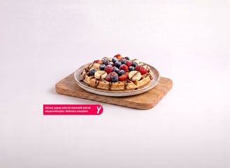 2'Li Tabakta Waffle Menü görseli