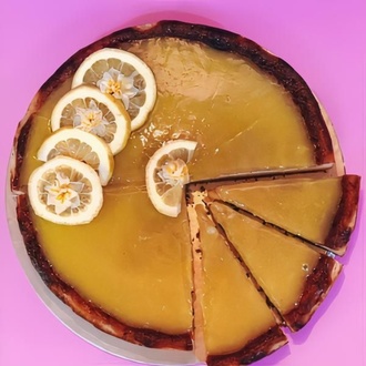 Limonlu Cheesecake (10-12 Kişilik) görseli