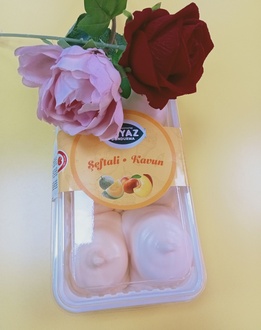 Şeftalili & Kavunlu Dondurma (500 Gr.) görseli