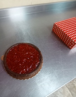 Jr. Frambuazlı Cheesecake (5-6 Kişilik) görseli