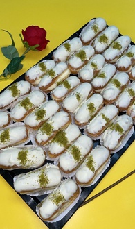 Beyaz Çikolatalı Ekler (500 Gr.) görseli