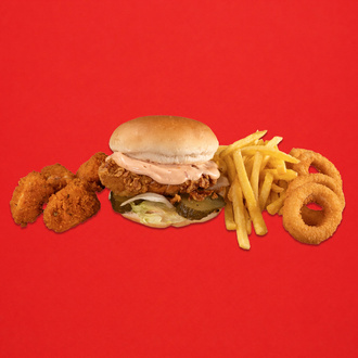 Crunchy Burger Kova görseli