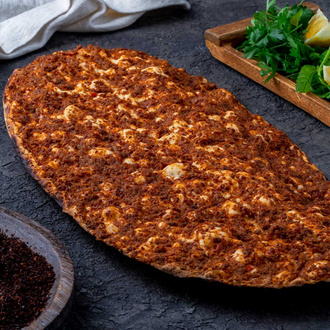 Acılı Lahmacun görseli