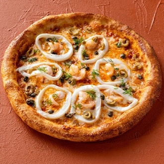 Deniz Ürünlü Pizza (Küçük Boy) görseli