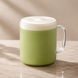 Sıcak Matcha Latte görseli