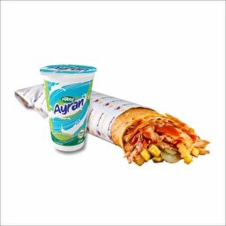 Klasik Tavuk Dürüm (75 Gr) + Kutu İçecek görseli