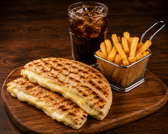 Kaşarlı Bazlama Tost Menü görseli