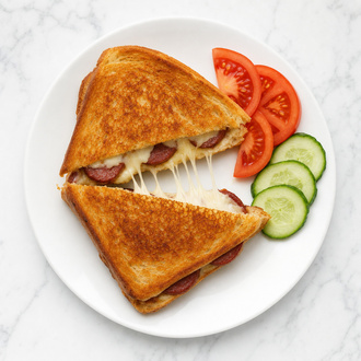 Sucuklu Kaşarlı Tost görseli