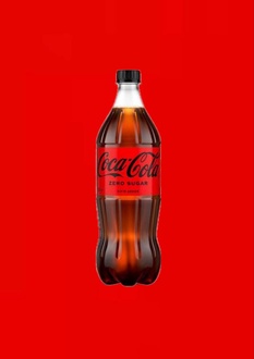 Coca-cola Zero Sugar (1 L.) görseli