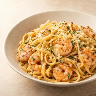 Karidesli Linguine görseli