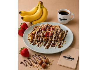 Belçika Siyah Beyaz Waffle görseli