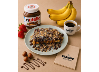 Belçika Nutella Classic Waffle görseli