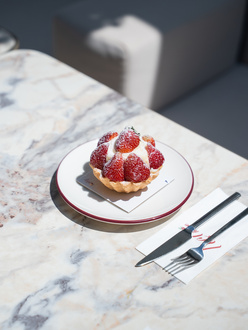 Çilekli Tart görseli
