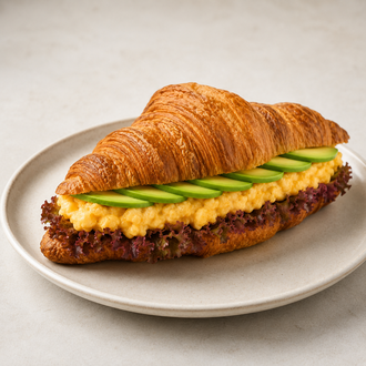 Scrambled Yumurtalı Kruvasan görseli