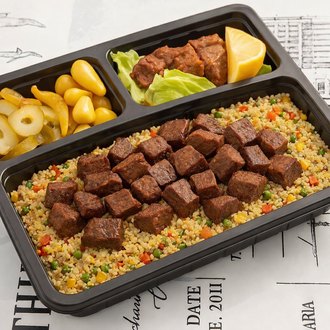 Dana Ciğerli Sebzeli Bulgur Pilavı görseli