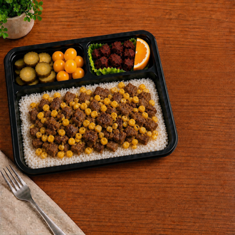 Mısırlı Kavurmalı Pirinç Pilavı görseli
