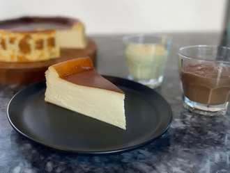 Belçika Çikolatalı Bask Cheesecake görseli