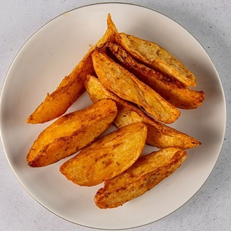 Baharatlı Elma Dilimli Fırın Patates görseli