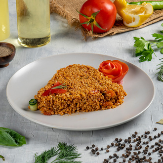 Sebzeli Bulgur Pilavı görseli