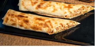 Kaşarlı Zurna Tavuk Döner Dürüm 160 Gr görseli