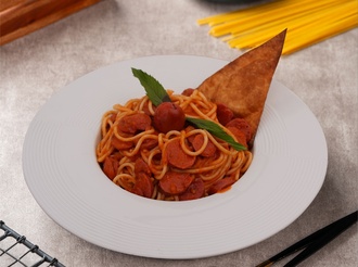 Sosisli Spaghetti görseli
