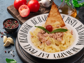 Ton Balıklı Fettuccine görseli