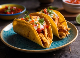 Tavuklu Taco görseli