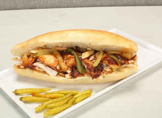 Sandviç Ekmek Arası Soslu Tavuk Döner görseli