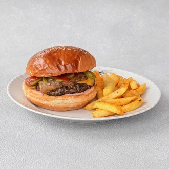 Acılı Burger görseli